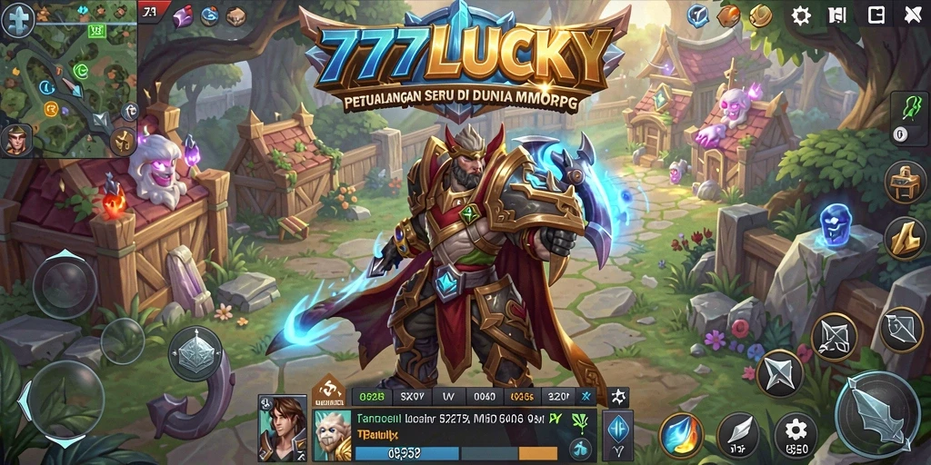 Tampilan gameplay seru di 777LUCKY yang menggugah semangat petualangan.