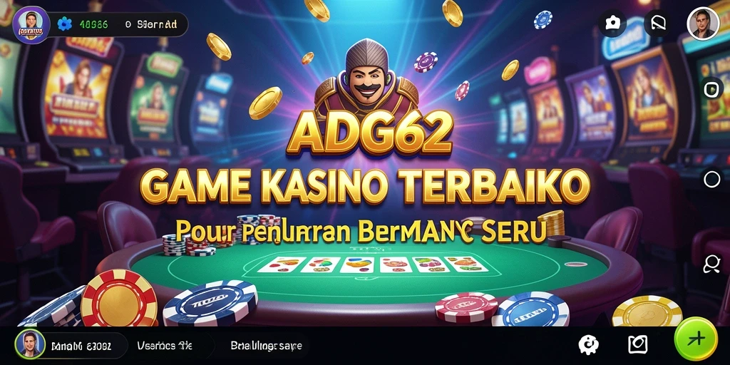 Tampilan gameplay seru dan interaktif di ADG62.