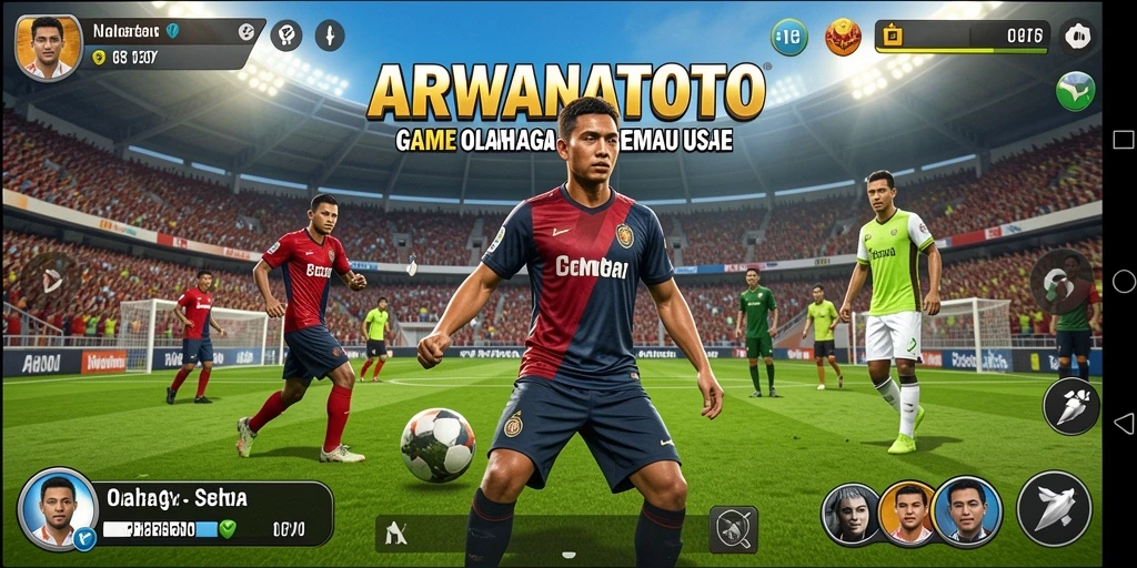 Tangkapan layar menunjukkan gameplay kompetitif seru dari ARWANATOTO.