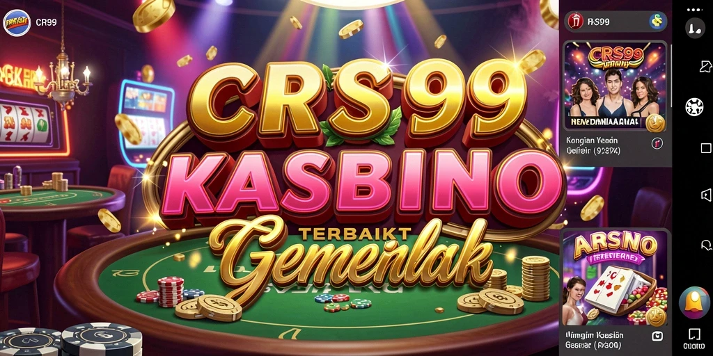 Tampilan menarik dari gameplay kasino yang mendebarkan di CRS99.