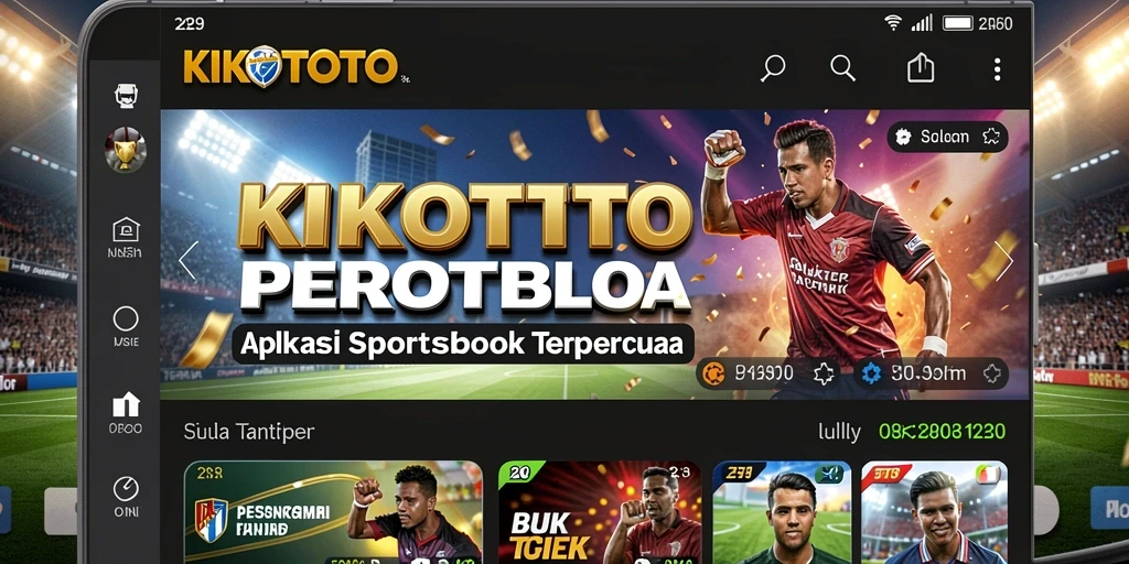 Tampilan screenshot utama KIKOTOTO yang menarik dan informatif.