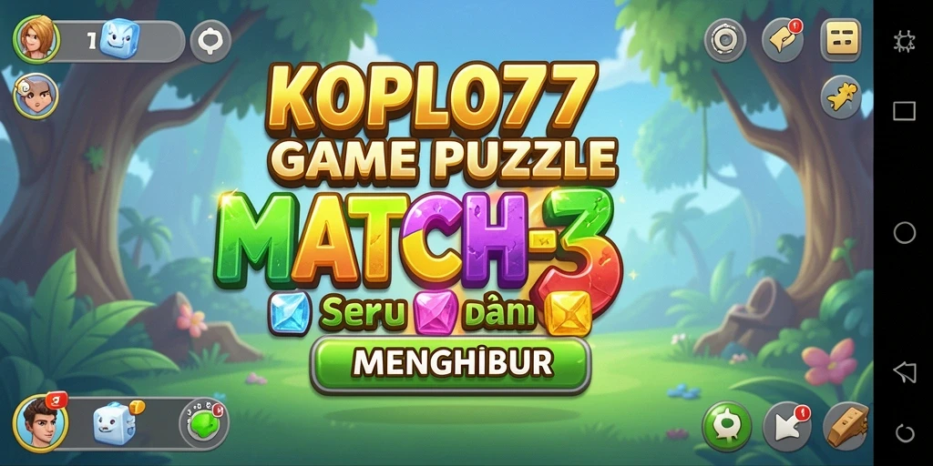 Tampilan gameplay KOPLO77 yang menarik dan penuh warna.