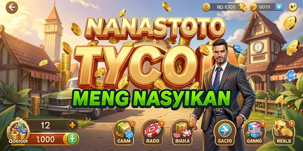 Tampilan permainan <strong>NANASTOTO</strong> yang menarik dan penuh strategi.