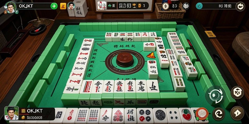 Tangkapan layar gameplay OKJKT yang penuh warna dan menantang.