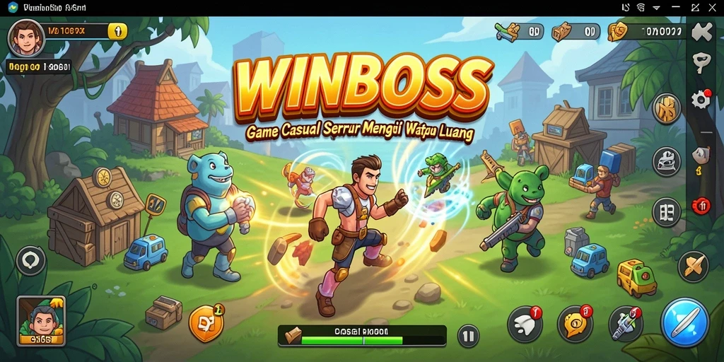 Gameplay seru WINBOSS yang penuh warna dan tantangan.