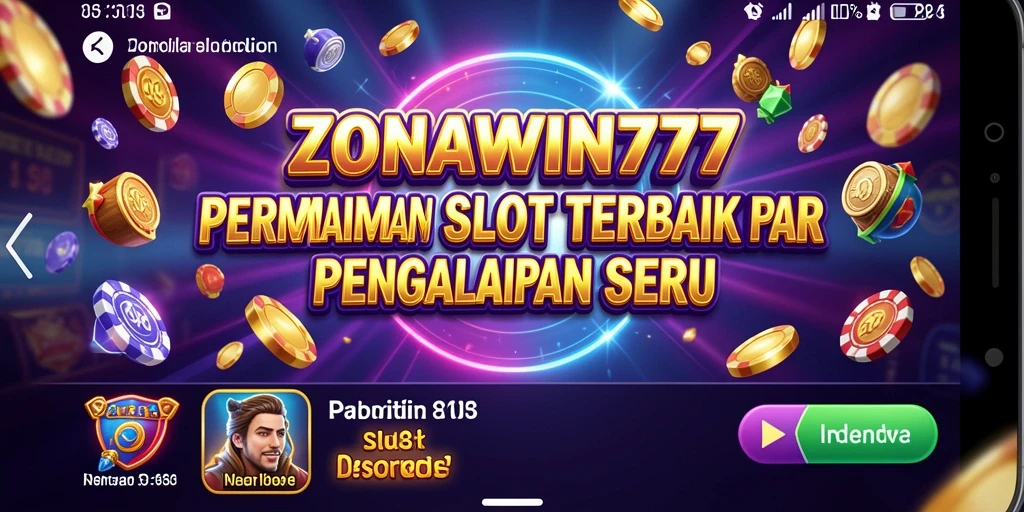 Screenshot gameplay ZONAWIN777 yang menarik dengan berbagai fitur slot.